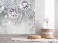 Фотошпалери 3д квіти - 2