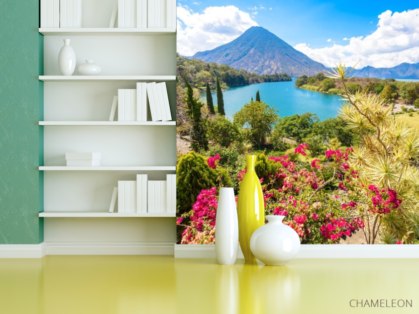 Фотошпалери гра над озером - 3