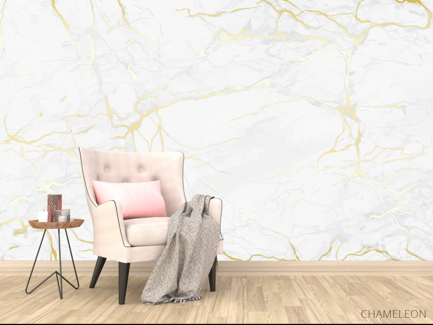 Фотообои Золотые разводы - 4