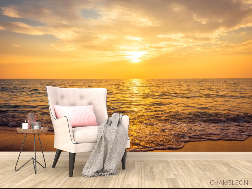 Фотообои Солнце отражается в море - 4