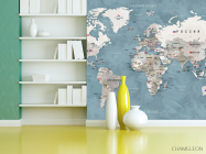 Фотошпалери Карта російською - 3