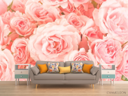 Фотообои Розы нежно-розовые - 1