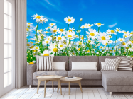 Фотообои Ромашки в поле - 3