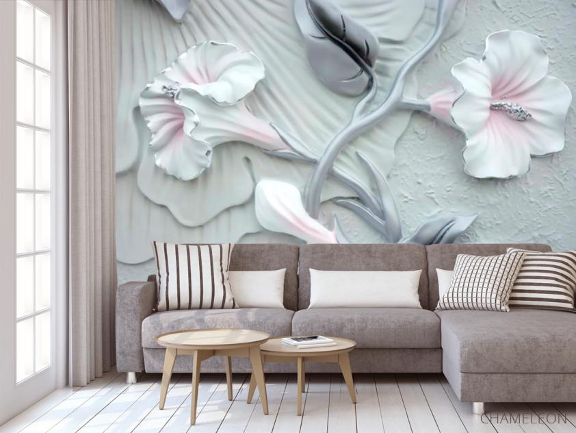 Фотообои Стереоскопические лилии - 3