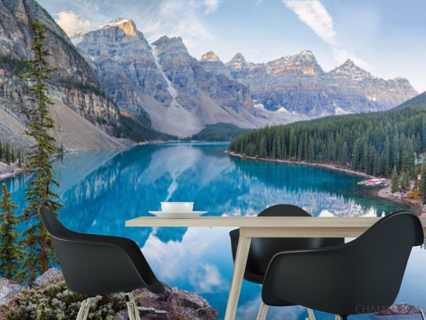 Фотошпалери Скандинавське озеро - 1