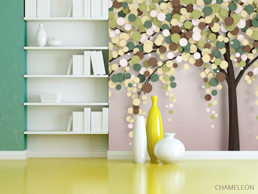 Фотошпалери дизайнерське дерево - 3