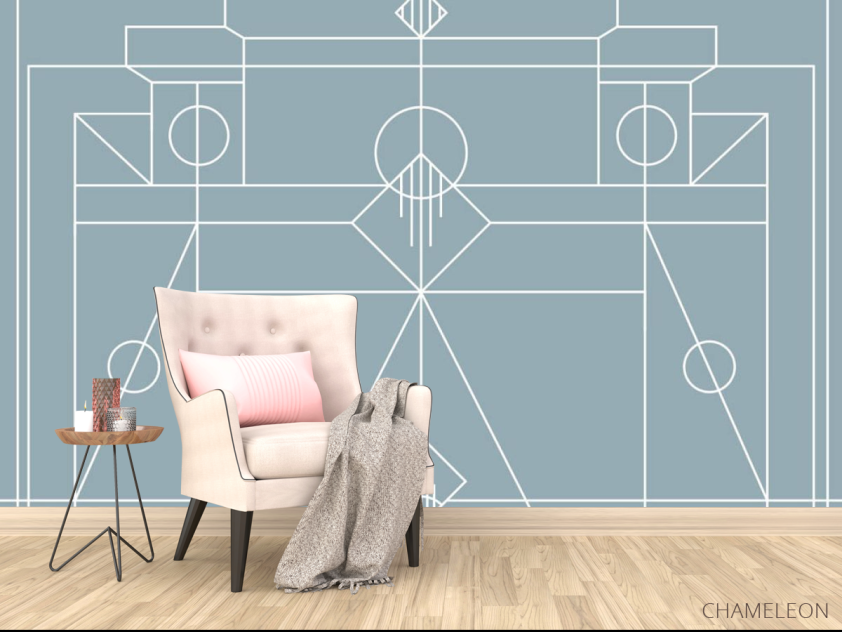 Фотообои простые линии - 4