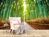 Фотообои Бамбуковая роща - 4