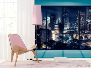 Фотошпалери Вид на нічне місто - 4