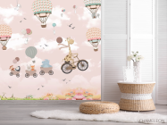 Фотошпалери тварини на повітряній кульці - 2