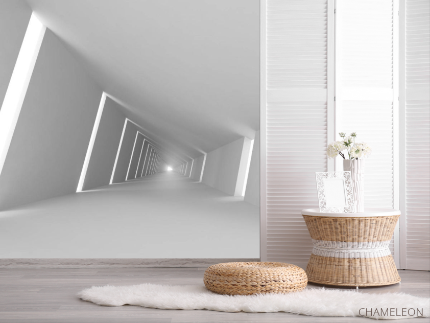 Фотошпалери 3д тунель - 2