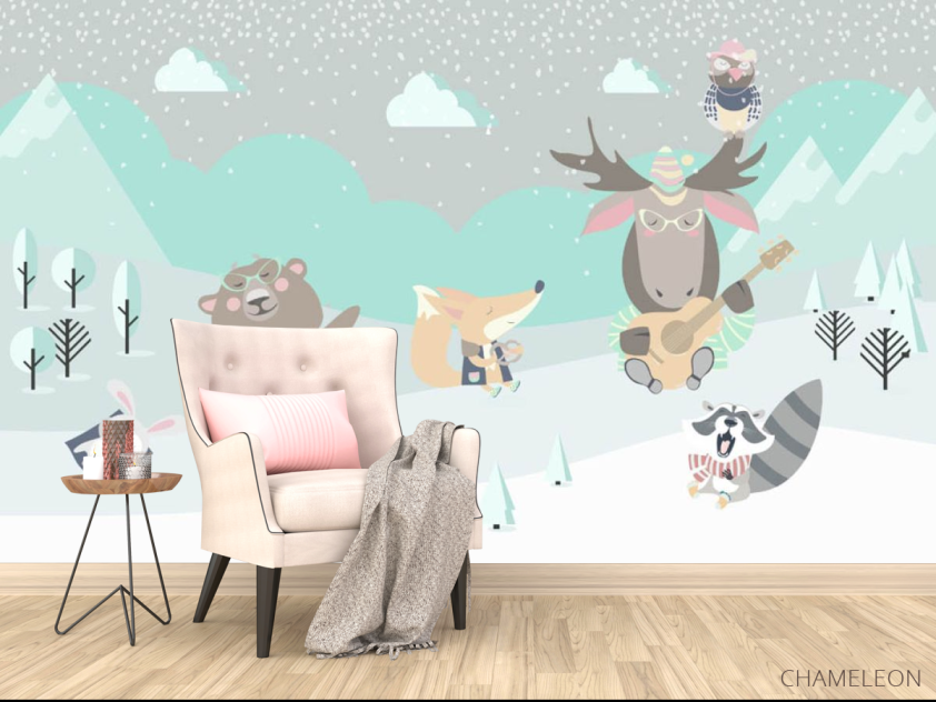 Фотообои Лестные жители - 4