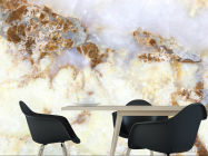Фотошпалери мармур з золотом - 1