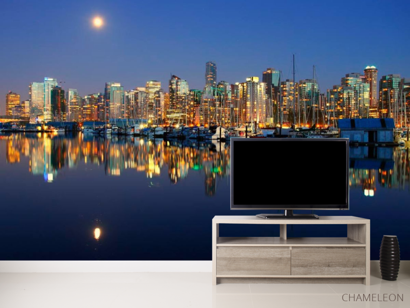 Фотообои Причал, ночь - 2