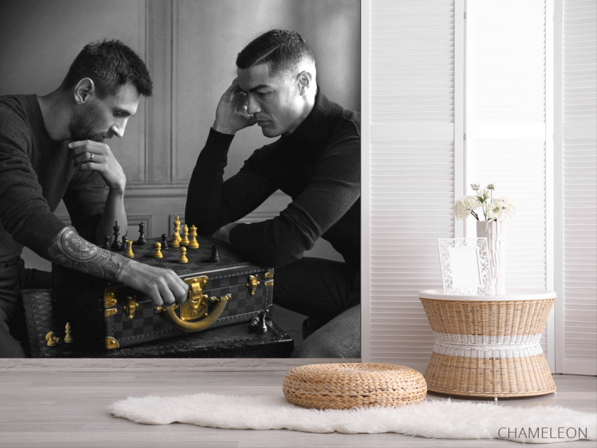 Фотошпалери Рональдо і Мессі - 2