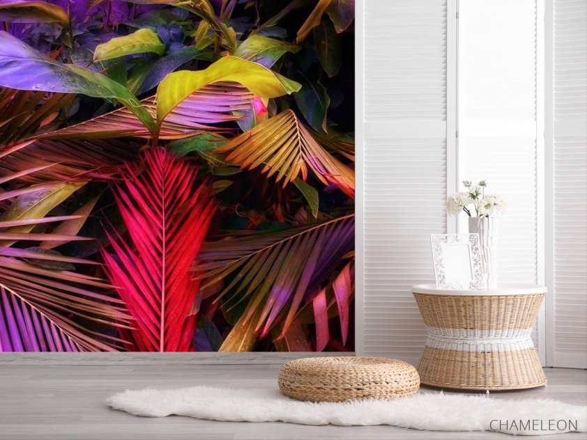 Фотошпалери яскраві листя - 2