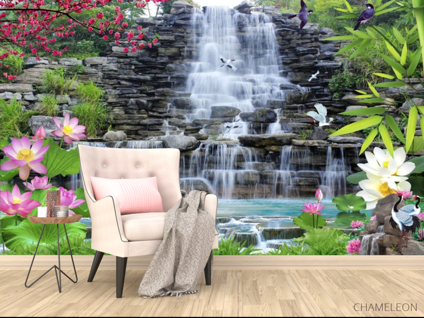 Фотообои Каменный водопад - 4